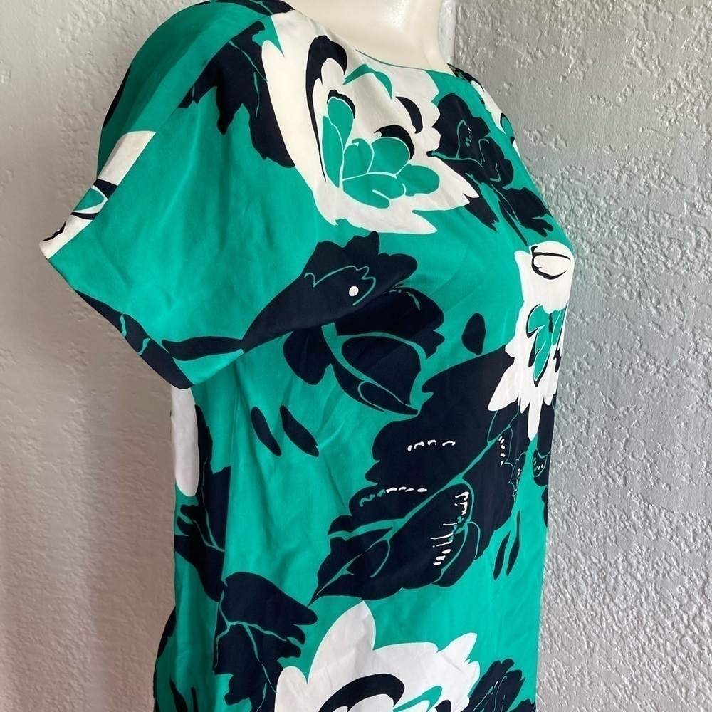 MISS O by Oscar de larenta VTG silk blouse . SZ 6 - Picture 5 of 9
